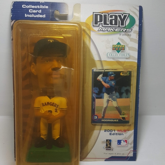 2001 Play Makers ( Upper Deck) Alex Rodriguez - Picture 2 of 6